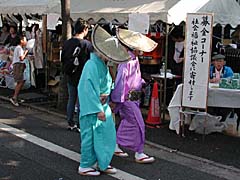 武蔵関区民センターで行われた「関地区祭」