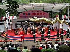 石神井公園で行われた『照姫まつり』ステージ